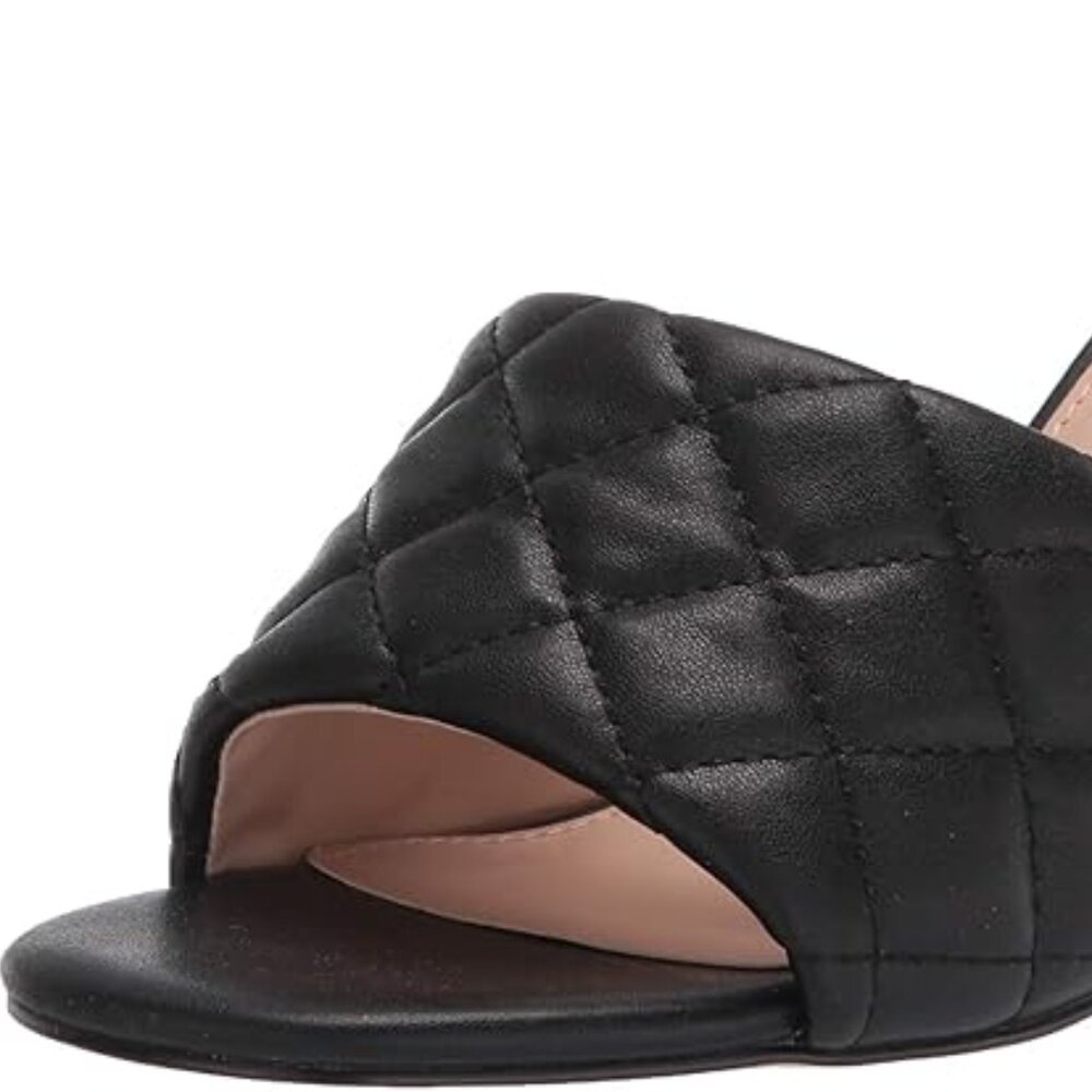NWOT The Drop Women's Pattie High Block-Heeled Mule Sandal